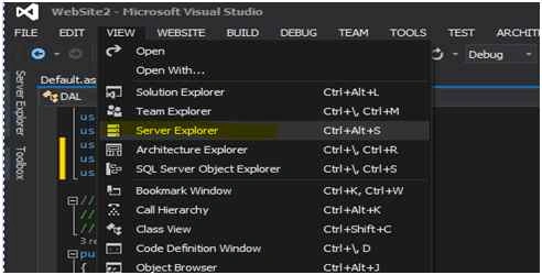 Server Explorer