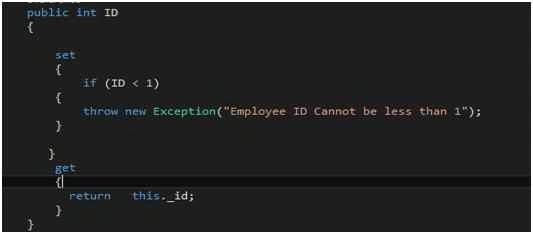 order to use a property