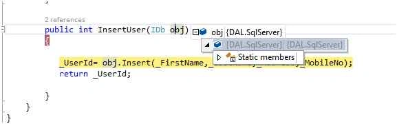 generated UserId of the User