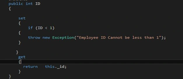 order to use a property