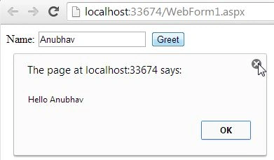 Alert Box in AngularJS