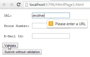 formnovalidate