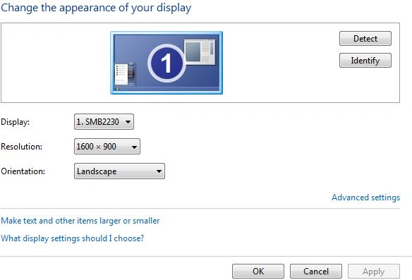 Screen Resolution 