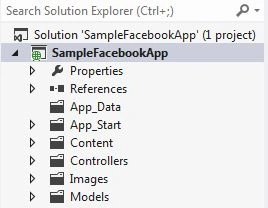 Sample facebook app