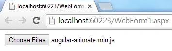 file upload using angularJS