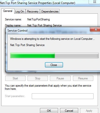 Service control