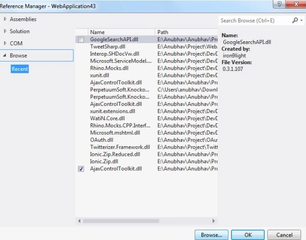 find age using ajax