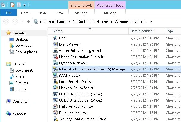 IIS Manager