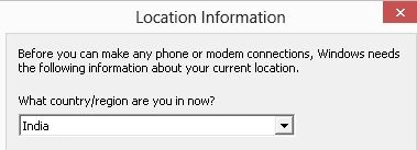 Information page