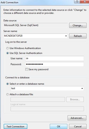 Server Explorer