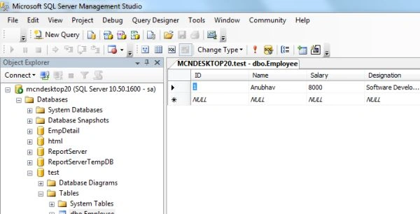 Database