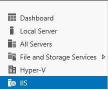 Server Manager Window