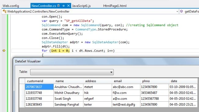 AngularJS Grid