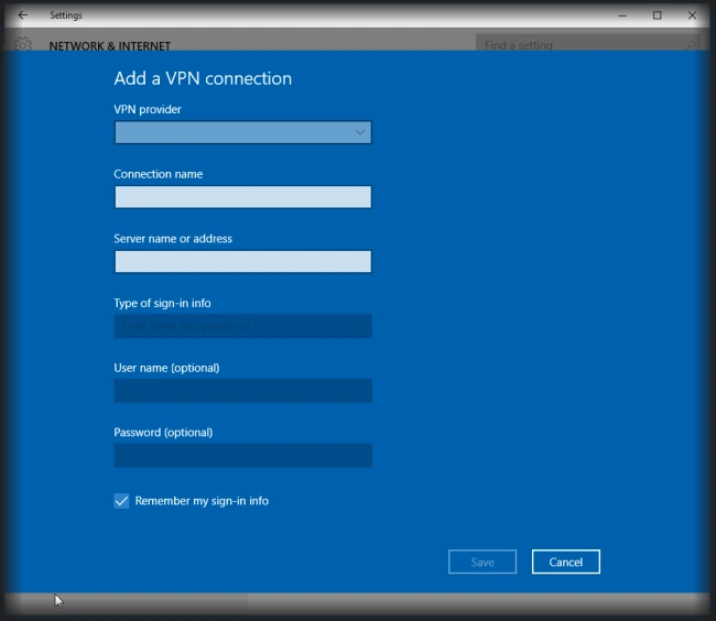 add vpn