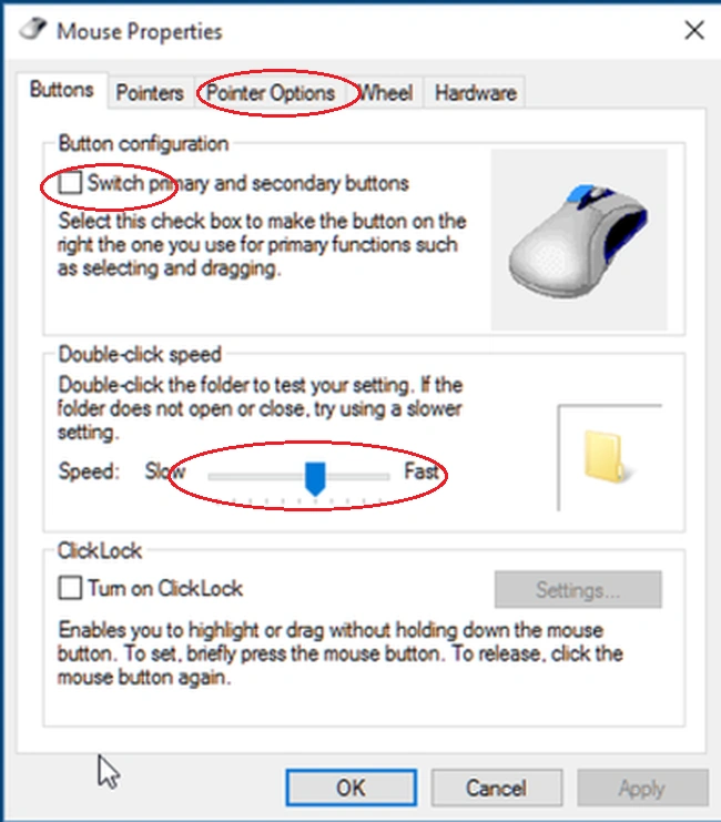 Mouse Properties