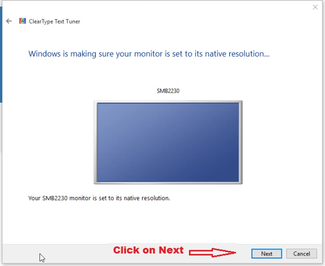 native resolution