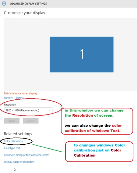 Related Settings