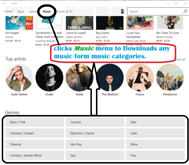 Music Menu