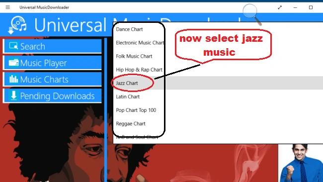 a select jazz music