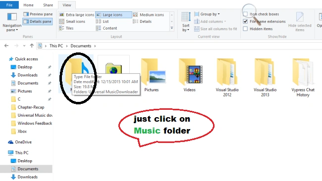 Music Folder