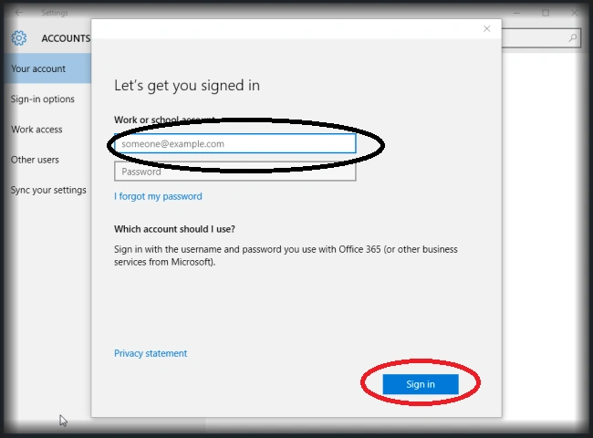 office 365 account