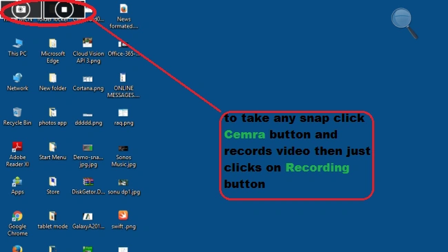 Takes Snapshot