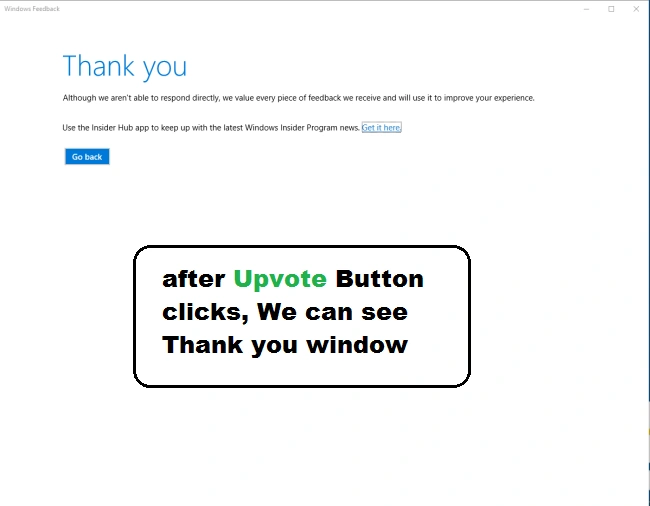 Thanks msg