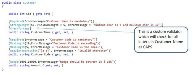 Validator Attribute 