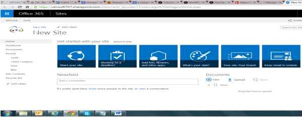 new site