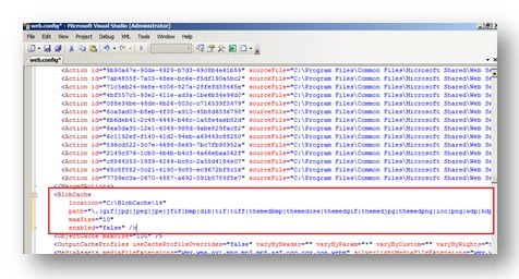 Web Configuration File