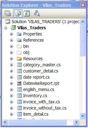 Solution Explorer