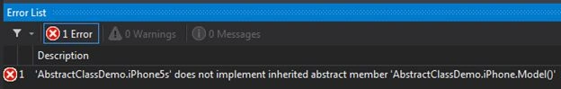 Implement Abstract Member