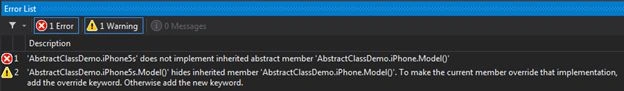 Inheriting Abstarct Member