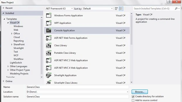 console application
