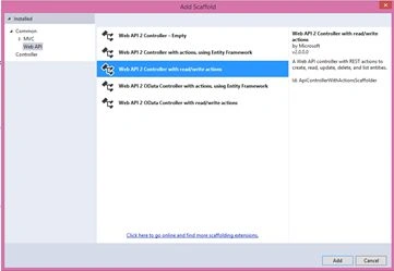 add api controller