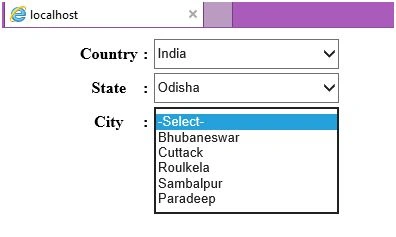 Select City