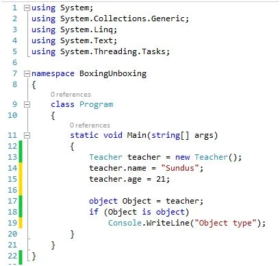 object type