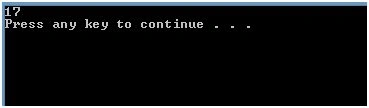 run program