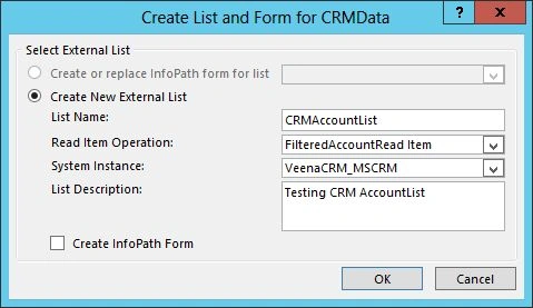 Create Lists and Forms
