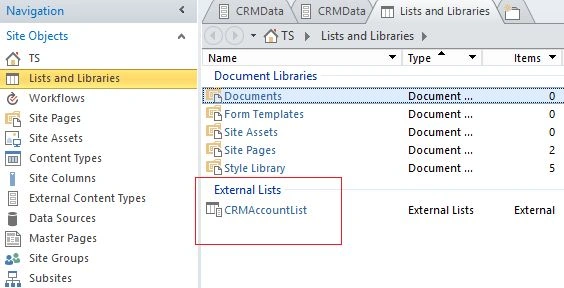 Lists and Libraries