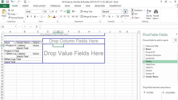 dynamic CRM Data