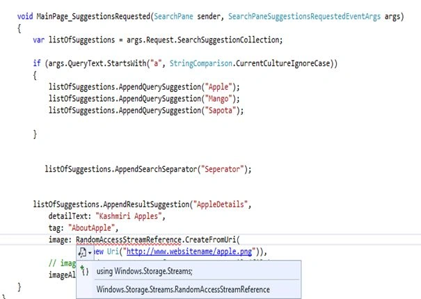 Main Page Code