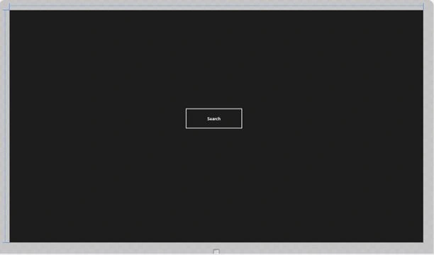 Screen shot of design view