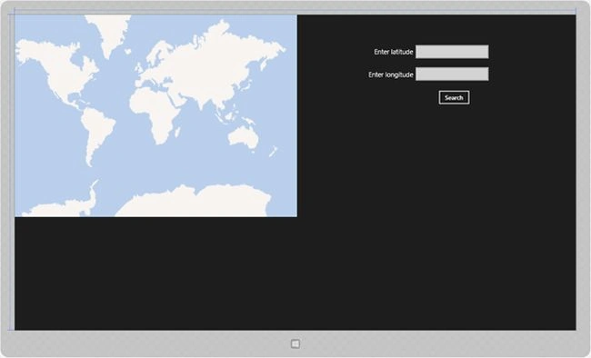 Bing Map control