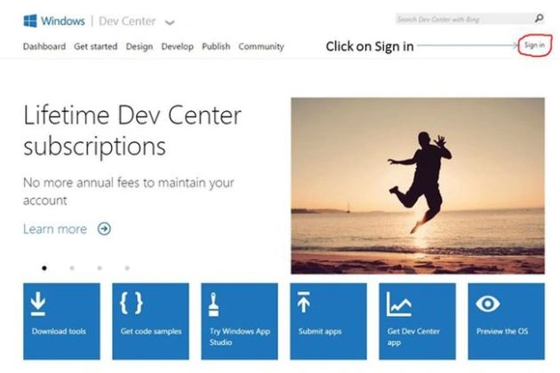 Dev Center