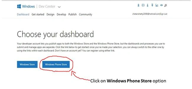 window phone store