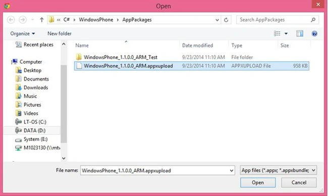 windows phone ARM App