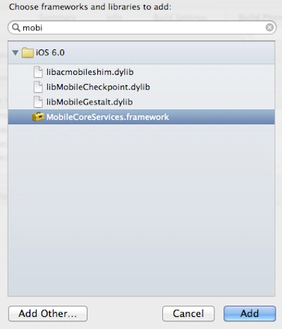 mobile-core-servive-framework-in-iPhone.png