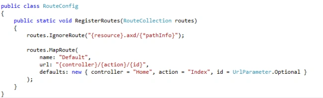 RouteConfig