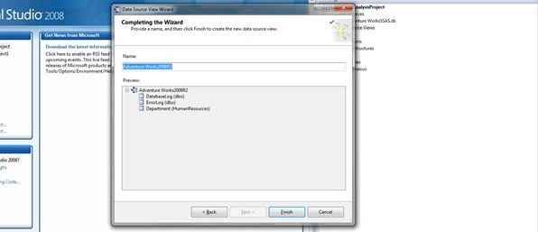 Creating Cubes in SSAS